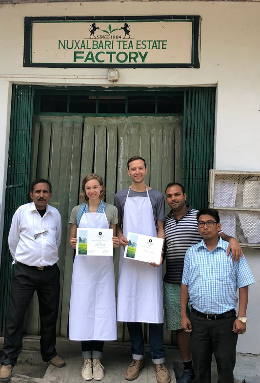 Connecticut Couple earn their colours at Nuxalbari